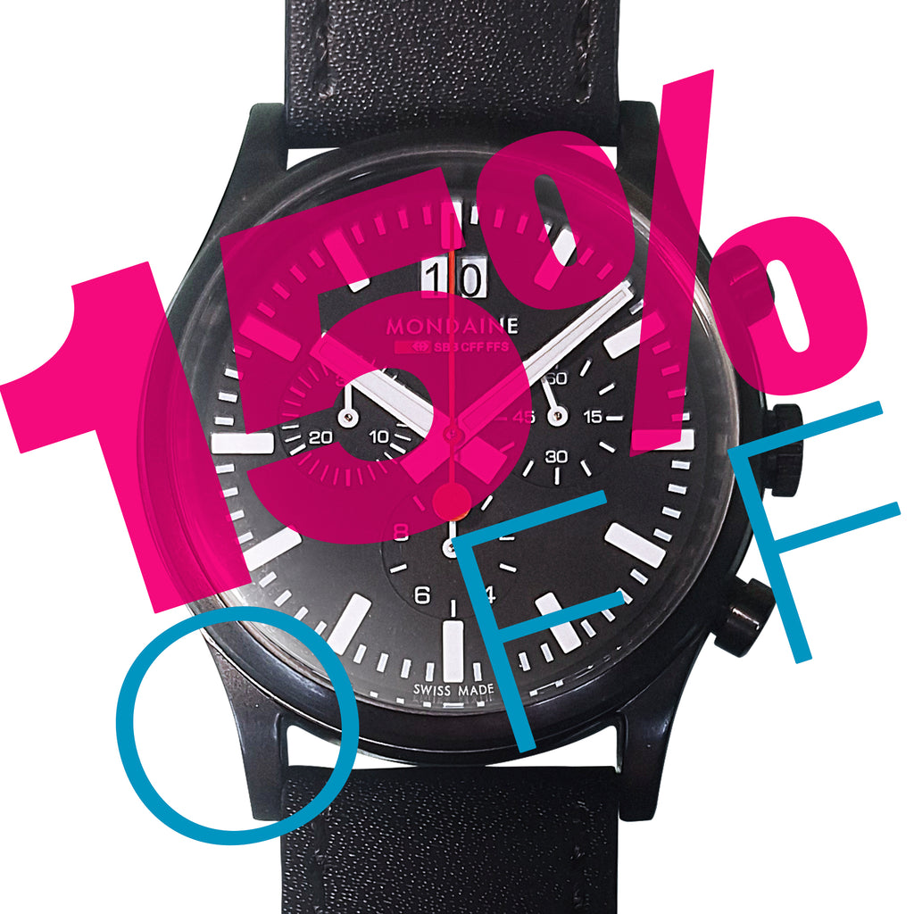 EVO Black Chronograph, 40MM