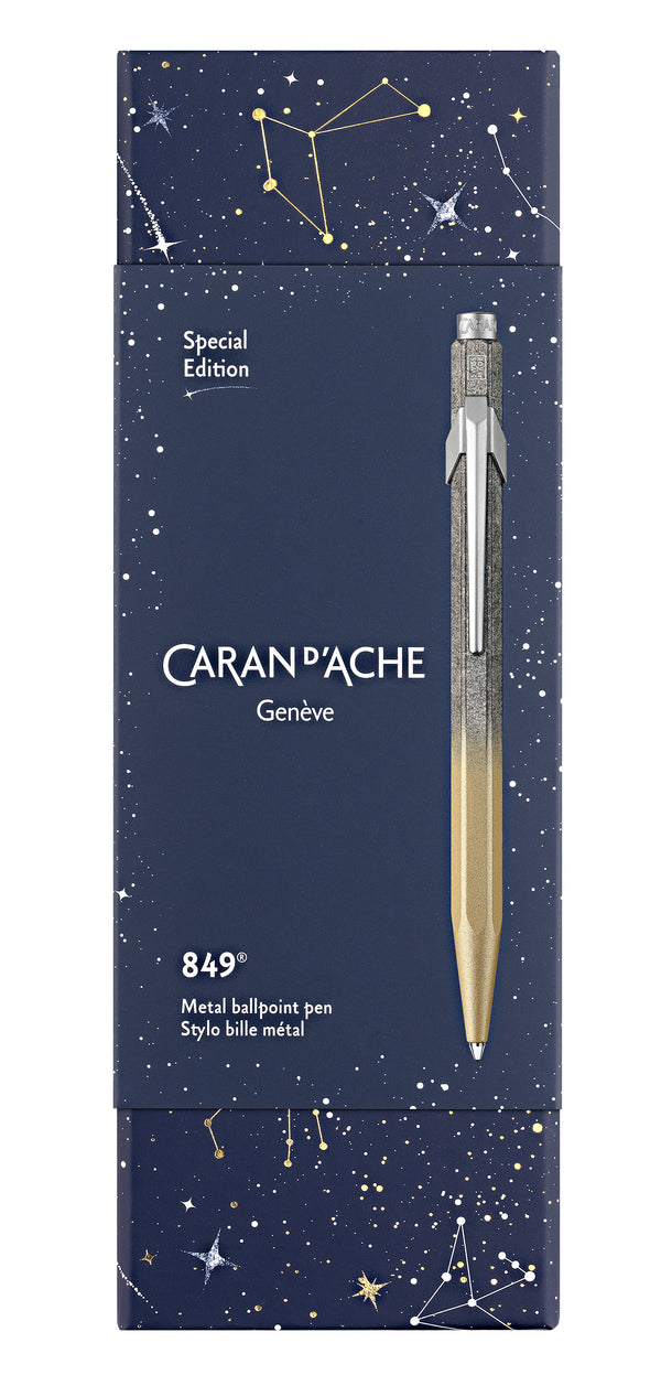 Bolígrafo 849™ dorado Colección COSMIC BLUE Edición Especial